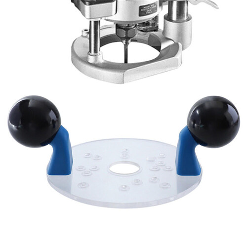 Compact Router Sub-Base with Handles Router Attachment for Bosch Dewalt Woodworking Tools 1