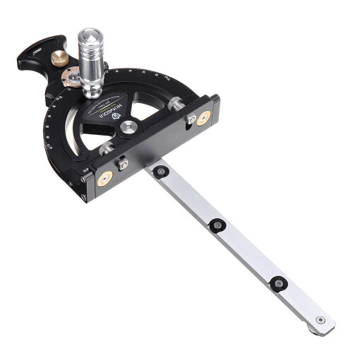 Precision Miter Gauge 0-70 Degree Woodworking Table Saw Push Handle 70 Angles Assembly Angle Ruler 1