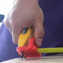 Gypsum Guide Cement Board Locator Woodworking Tile Contractor Verticle ABS Fast Does Cut Drywall Tool