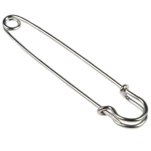 10 Pcs 4 Inch Metal Safety Pin--big And Strong Enough To Hold Heavy-weight Fabrics And Materials Ca