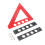 200mm Aluminum Alloy Carpenter Square Triangle Ruler Woodworking Precision Hole Positioning Square 4