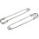 10 Pcs 4 Inch Metal Safety Pin--big And Strong Enough To Hold Heavy-weight Fabrics And Materials Ca 2