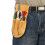 Cowhide Waist Bag Electrical Woodworking Hardware Screwdriver Tools Belt Case 8