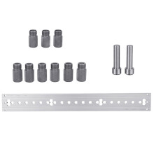 (Multi Row Puncher) 3 In 1 Dowel Jig Woodworking Hole Puncher Drill Guide Positioning Hole Opener DIY Woodworking Tools