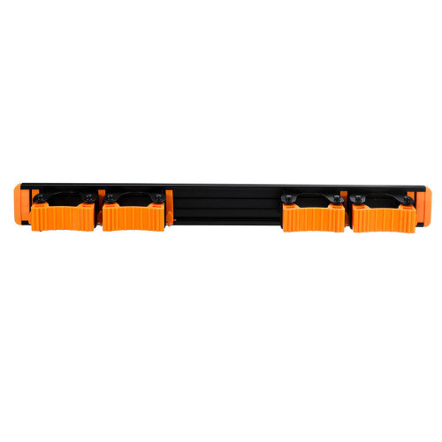 (1 Position Mop) 4 Position Mop and Broom Holder with 5 Hooks Multifunctional Mop Holder Tools Kit 2