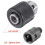 10mm Drill Chuck Drill Adapter 1/2 Inch Changed Impact Wrench Into Eletric Drill 5