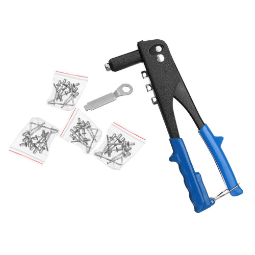 Portable Pulling Rivet G-un Blind Rivet Hand Tool with 40pcs Rivet For Metal Woodworking 1