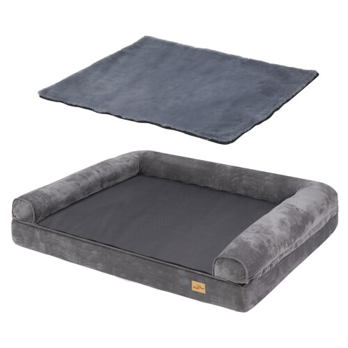 Bingopaw (L(100*75*8cm)) Heated and Cooling Combination Cover Dog Bed Sofa