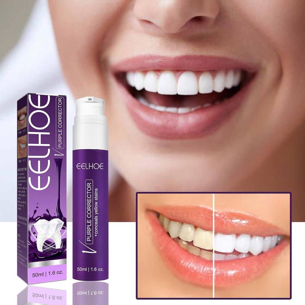 Eelhoe V34 Purple Tooth Whitening Tooth 50ml