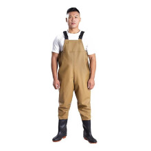 (yellow, 45) Fishing Waders With Boots And Lightweight Pants Waterproof For Men And Women