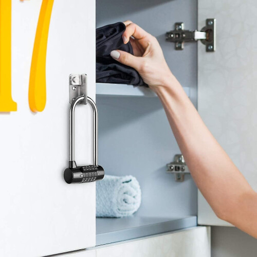 Long Padlock, Combination Lock, 5-digit Combination Lock 2