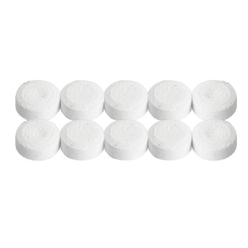 10pcs Coffee Machine Cleaning Tablet Effervescent Tablet Descaling Agent