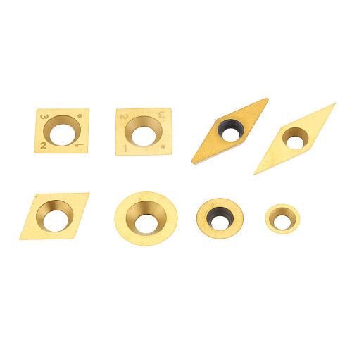 (35°Sharp) Titanium Coated Wood Carbide Insert Milling Cutter For Wood Turning Tool Woodworking 1