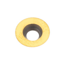 (Round R6) Titanium Coated Wood Carbide Insert Milling Cutter For Wood Turning Tool Woodworking