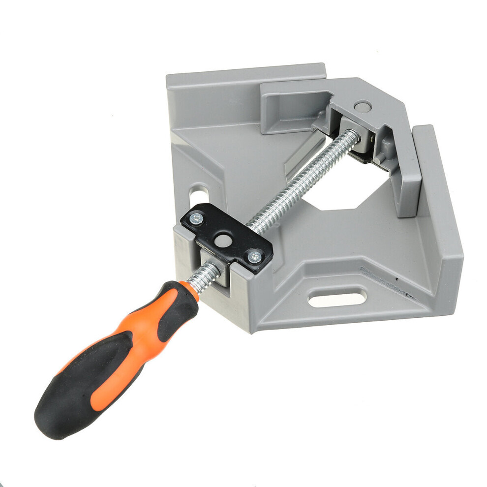 90 Degree Quick Release Corner Clamp Right Angle Welding Woodworking Photo Frame Clamping Tool 1138392141052