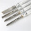 (Light Handle) High Speed Steel Lathe Chisel Wood Turning Tool Blade/Handle/Reducing Sleeve 5