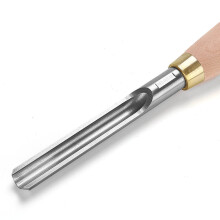 (22mm Roughing Gouge) Wood Turning Tool Skew Bowl Roughing Gouge Woodworking Lathe Turning Tool
