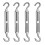 32Pcs Sun Shade Sail Accessories For Triangle Square Shade Sail Replacement Accessories 3