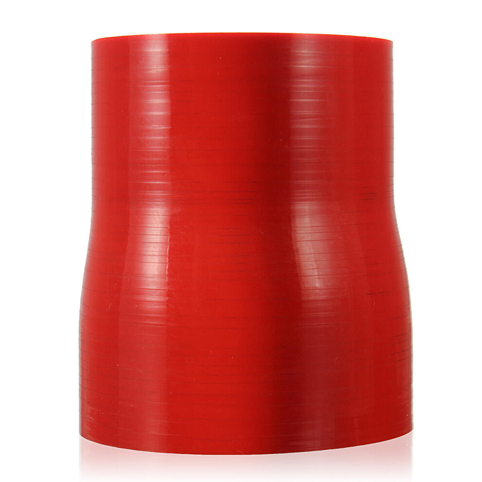 (90Mm) 16-90Mm Silicone Hose Elbow Bend Multi-Size Vacuum Hose Tubing Turbo Coolant Tube Red 1138392161852