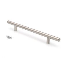 (L) 10mm Stainless Steel T Bar Handles for Kitchen Door Furniture Cupboard Cabinet