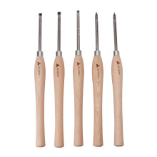 (Chamfering 28mm) Wood Turning Tool with Wood Handle and Wood Carbide Inserts Wood Lathe Tool