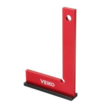 Aluminum Alloy 150X100MM 90 Degree Right Angle Ruler With Solid Wide Base Check Tool Verticality Accurately