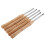 (Chamfering 28mm) Wood Turning Tool Carbide Insert Cutter with Wood Handle Lathe Tools Round Shank Woodworking Tool 3
