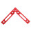 2Pcs Woodworking Precision Clamping Square L Shape Auxiliary Fixture Machinist Square 10