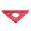 (Small) 90 Degrees Aluminum Alloy Height Ruler Metric Inch Woodworking Triangular Ruler 11