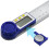 0-200mm Digital Meter Angle Inclinometer Digital Angle Ruler Electron Goniometer Protractor 7