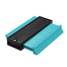(Green, 140mm) Irregular Contour Profile Gauge Tiling Laminate Tiles Edge Shaping Wood Measure Ruler Woodworking Tools