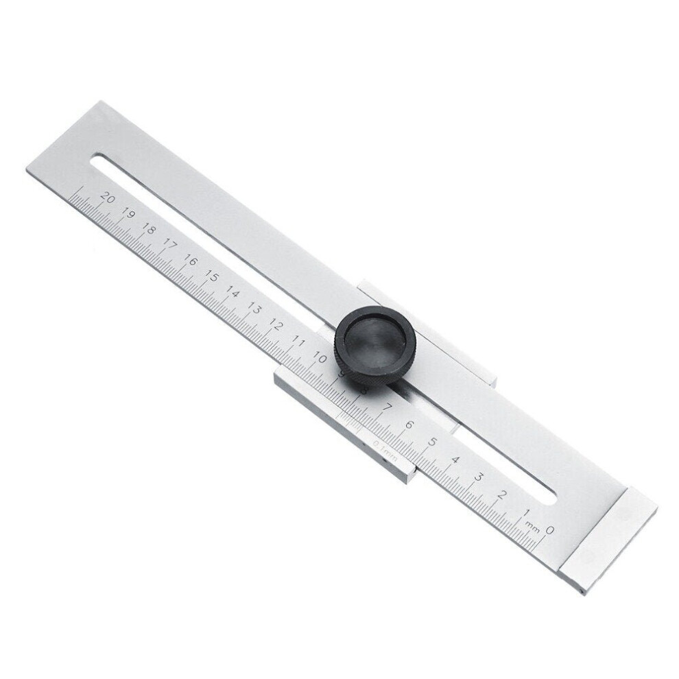 (250Mm) 200Mm/250Mm/300Mm Scribing Tool Screw Cutting Marking Gauge Mark Scraper Tool For Woodworking Measuring Ruler 1138392142189