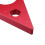 (Small) 90 Degrees Aluminum Alloy Height Ruler Metric Inch Woodworking Triangular Ruler 8