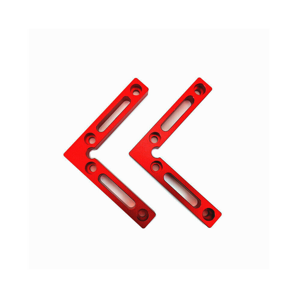 (2 Angle Ruler) 90 Degree Aluminium Alloy Positioning Squares Right Angle Ruler Woodworking Ruler 1138392141076