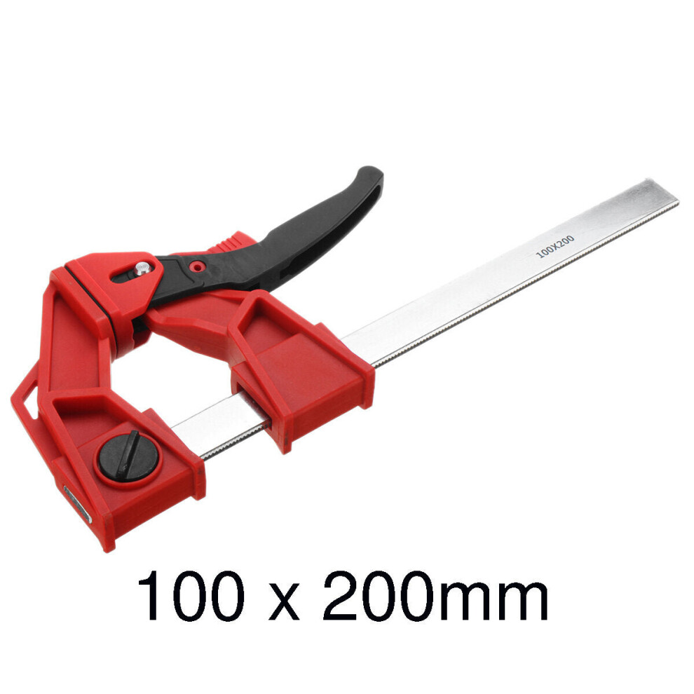(200Mm) 150-600Mm Length Clamping Wood F Clamp 100Mm Width Woodworking Fast Clamp 1138392142417
