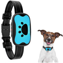 Masbrill Dog Anti Bark Collar, Vibration And Beep Anti Bark Collar Device For Large Medium Small Dogs, Adjustable Automatic Training Collar 7 Sensitiv