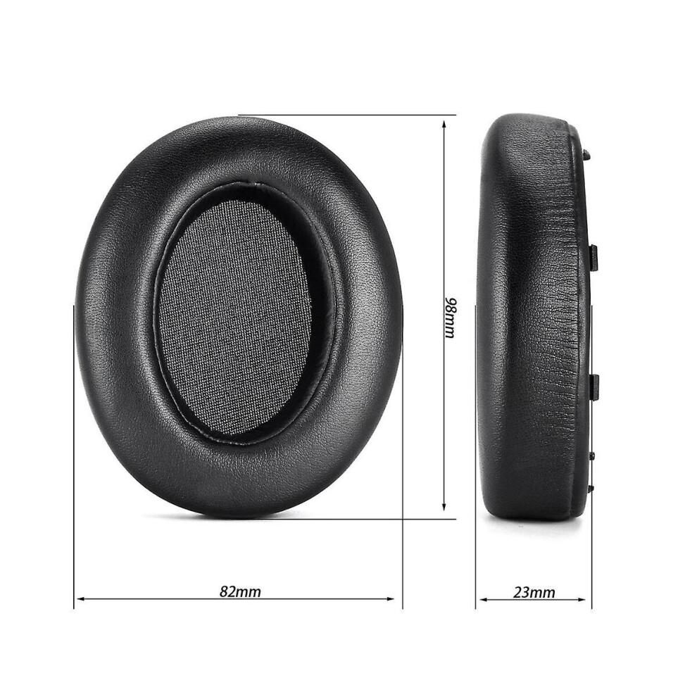 1 Pair Ear Pads Cushion Replacement For Wh-Xb910n Xb910n Headphone Earpads Soft Protein Leather Ear 9172662337969