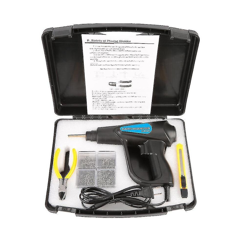 70W Hot Stapler Plastic Welding Machine Car Bumper Repair Kit Plier 4 Wave Staples Welding Repairing Machine Welder Gun Repair - Huncv 9172662341065