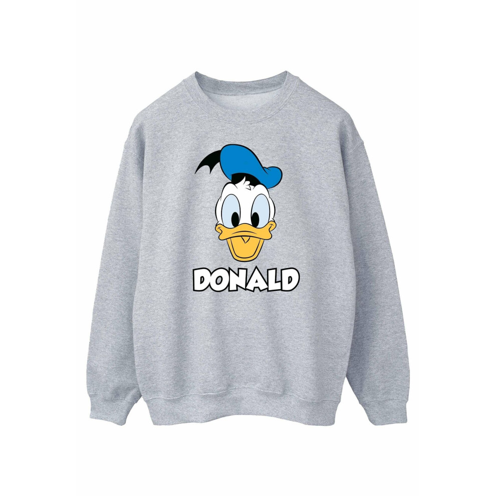 Donald Duck Face Sweatshirt