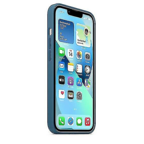 (Blue Jay) Silicone Case With Magsafe For Iphone 13 Phone Case 2