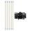 1 Set Convenient Chimney Brush With Flexible Rod Nylon 1