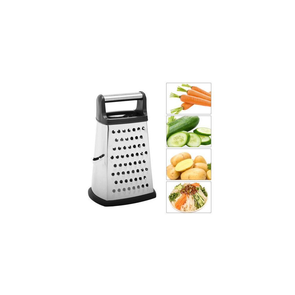 4 Sided Manual Cheese Grater Stainless Steel Vege Grater