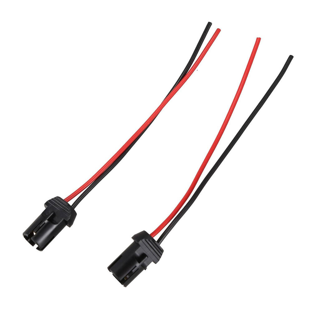 T10 W5w Auto Bulb Socket Lamp Holder Connector Extension X 2 Light