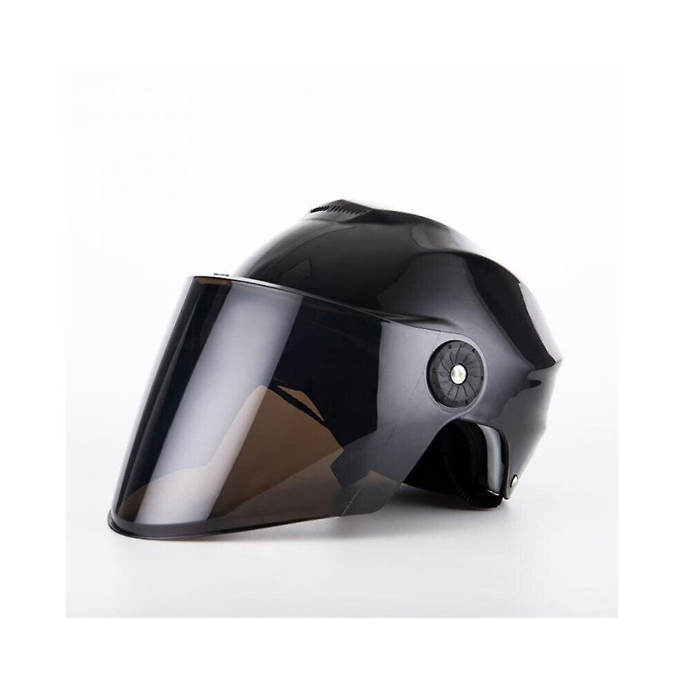 Motorcycle Helmet Electric Vehicle Helmet Summer Sunscreen Half Helmet