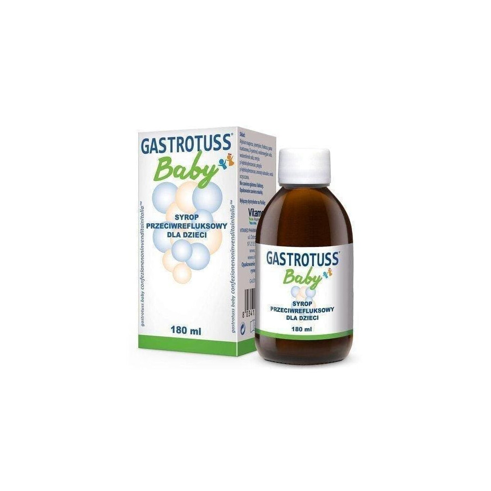 Gastrotuss Baby, anti-reflux syrup for children, 180 ml