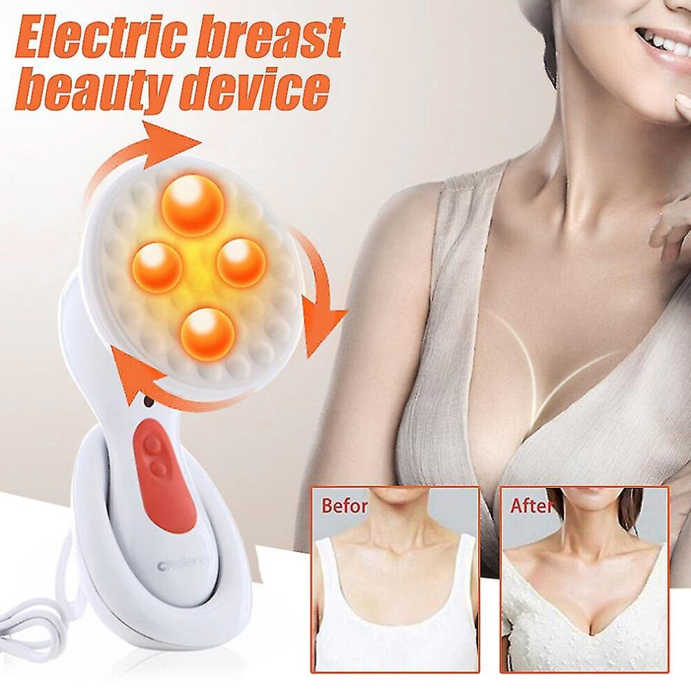 Electric Breast Enlargement Massager, Chest Enhancing Vibration Full Body Massager, Rechargeable  Device