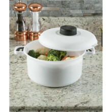 Microwave Pressure Cooker-Casserole Dish With Locking Lid