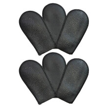 6 Pcs Piano Para Nias Piano Accessories Piano Pedal Leather Protectors Piano Pedal Leather Sleeves Bordered Cover Pedal Sleeves