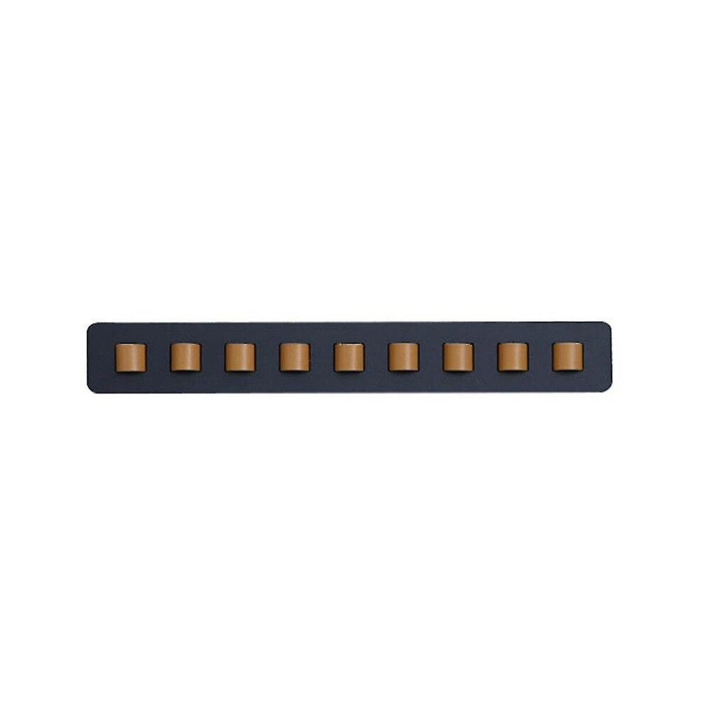 Black Sunglass Organizer Wall Mount, Wood Eyeglass Storage Holder, Glasses Rack For Multiple Eyewear Display Men Women
