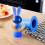 (Black) Toothpick Storage Box Dustproof Self-picking Rabbit Toothpick Holder 2
